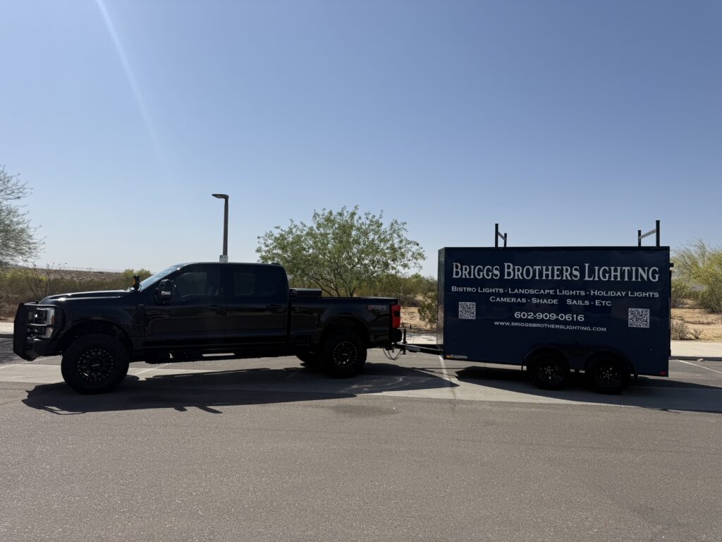Our trailer ready to go for an install